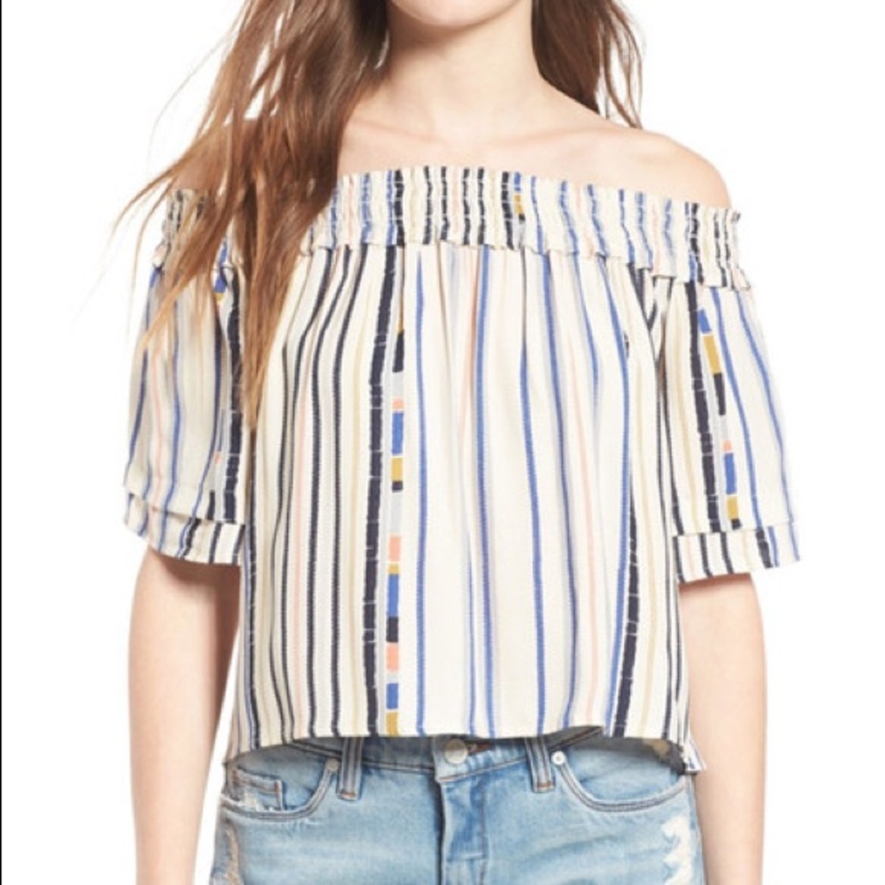 ASTR the Label off shoulder top